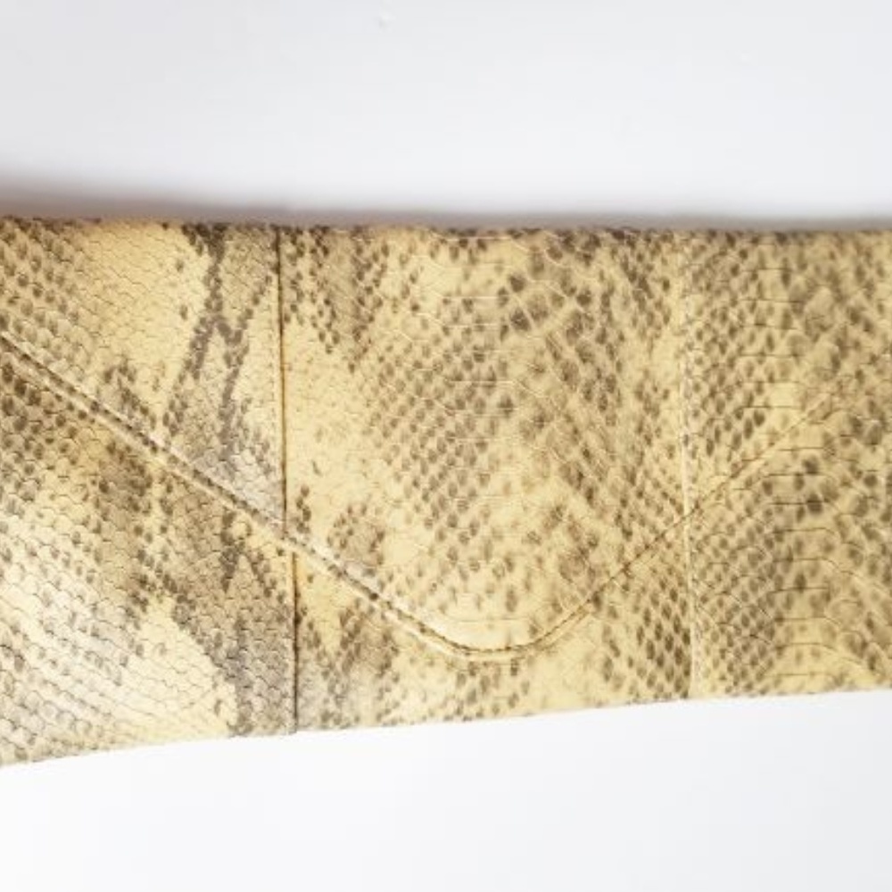 Urban Expressions Envelope Clutch Snake Print New